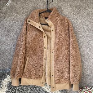 Brown Sherpa coat